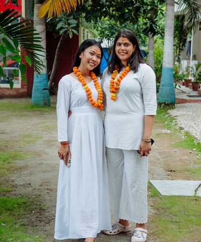 Students at Yogic Path Kerala